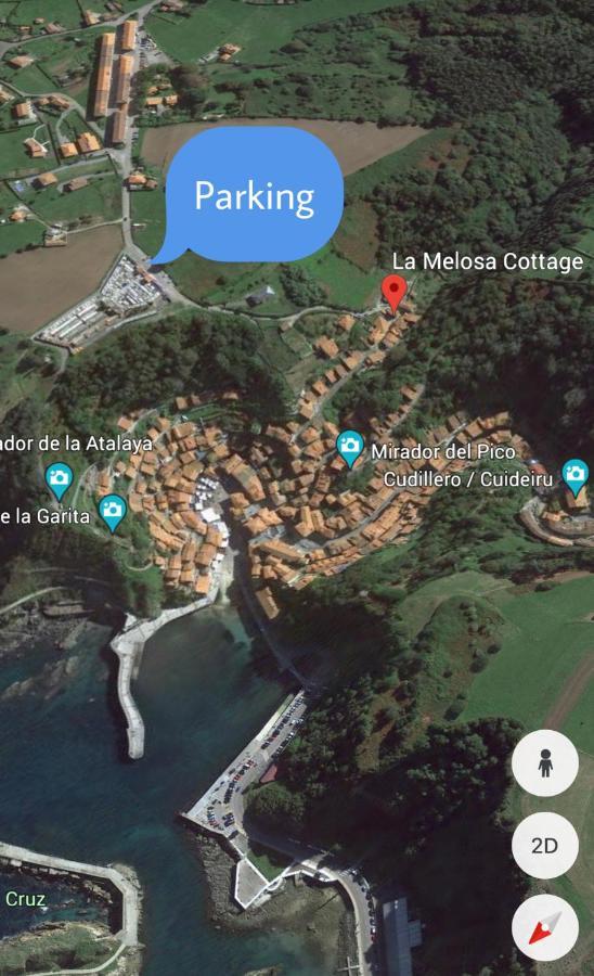 La Melosa Cottage Cudillero Bagian luar foto